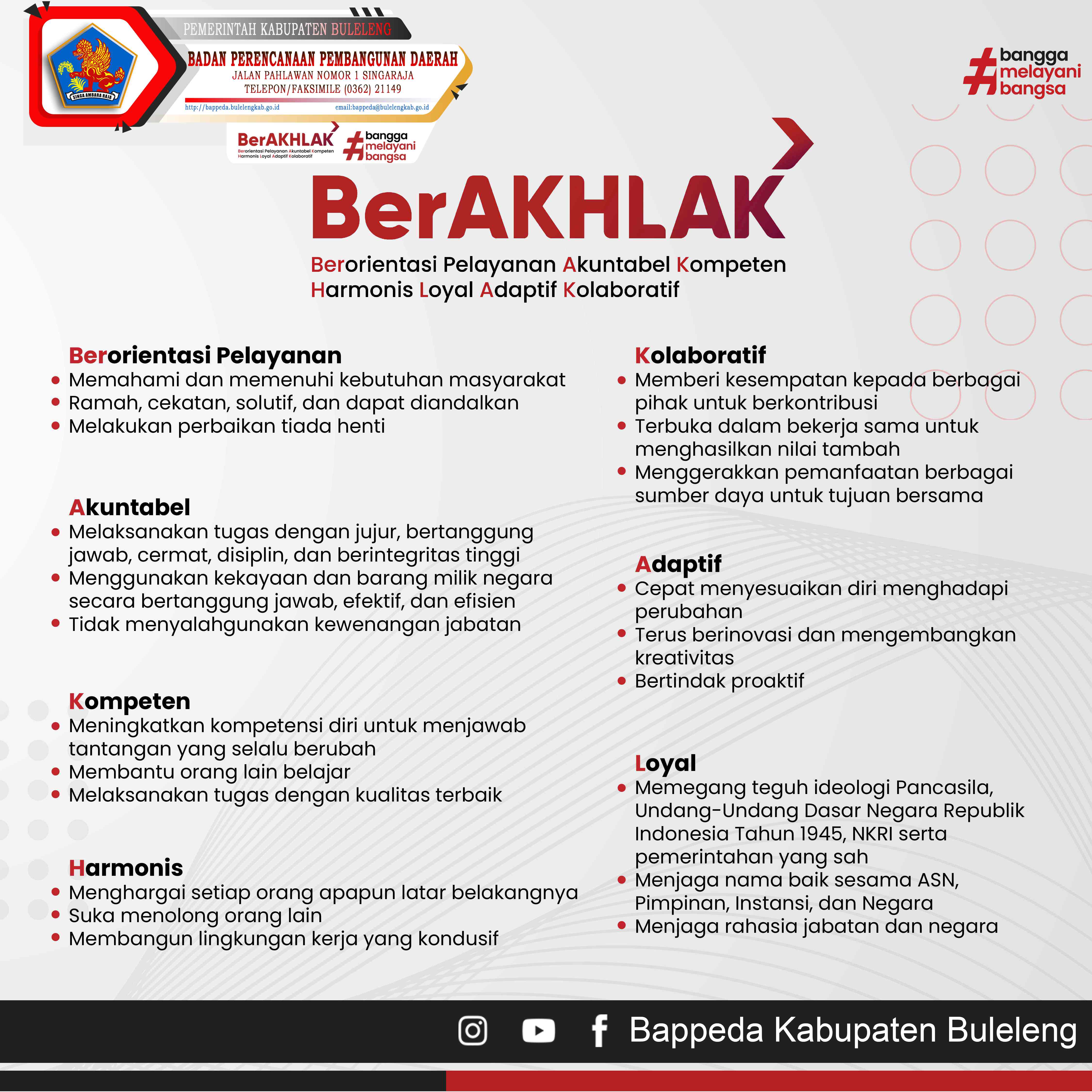 CORE VALUE ASN BERAKHLAK